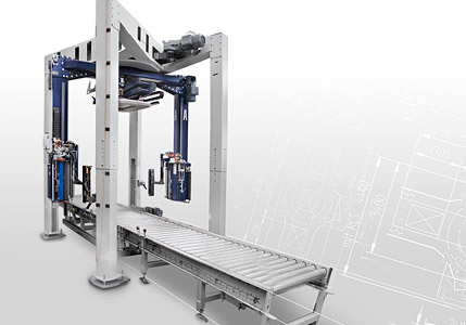 Stretchverpackungssysteme der STREMA Maschinenbau GmbH - Vertragspartner von T&P